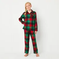 North Pole Trading Co. Little & Big Unisex Kids 2-pc. Christmas Pajama Set