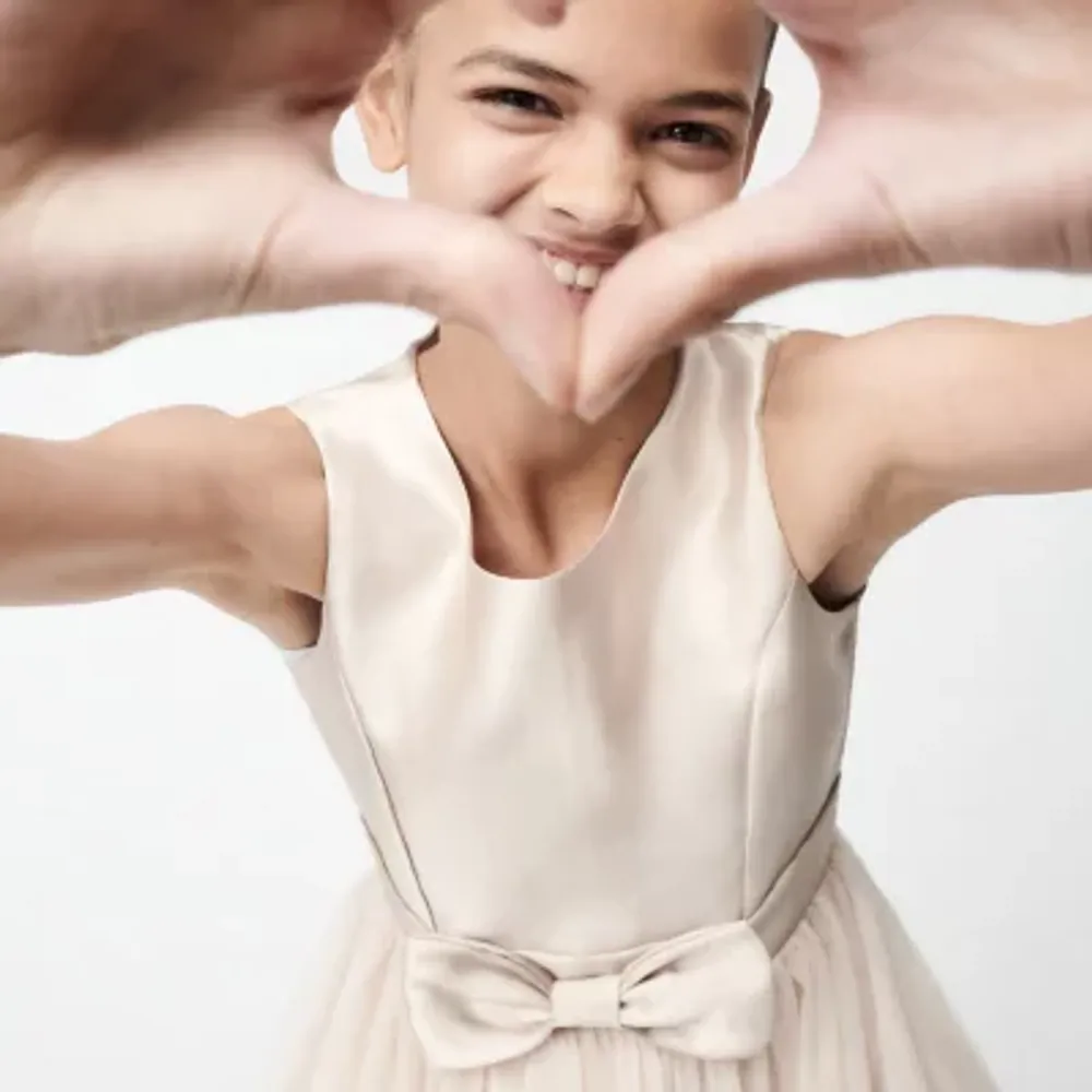 Speechless Little & Big Girls Sleeveless Fit + Flare Dress