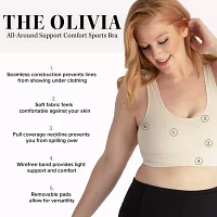 Leading Lady® The Olivia - All-Around Support Comfort Sports Bra 5504