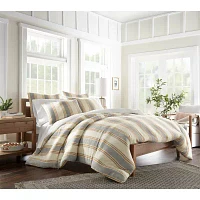 Linden Street Langdon 3-pc. Stripes Duvet Cover Set