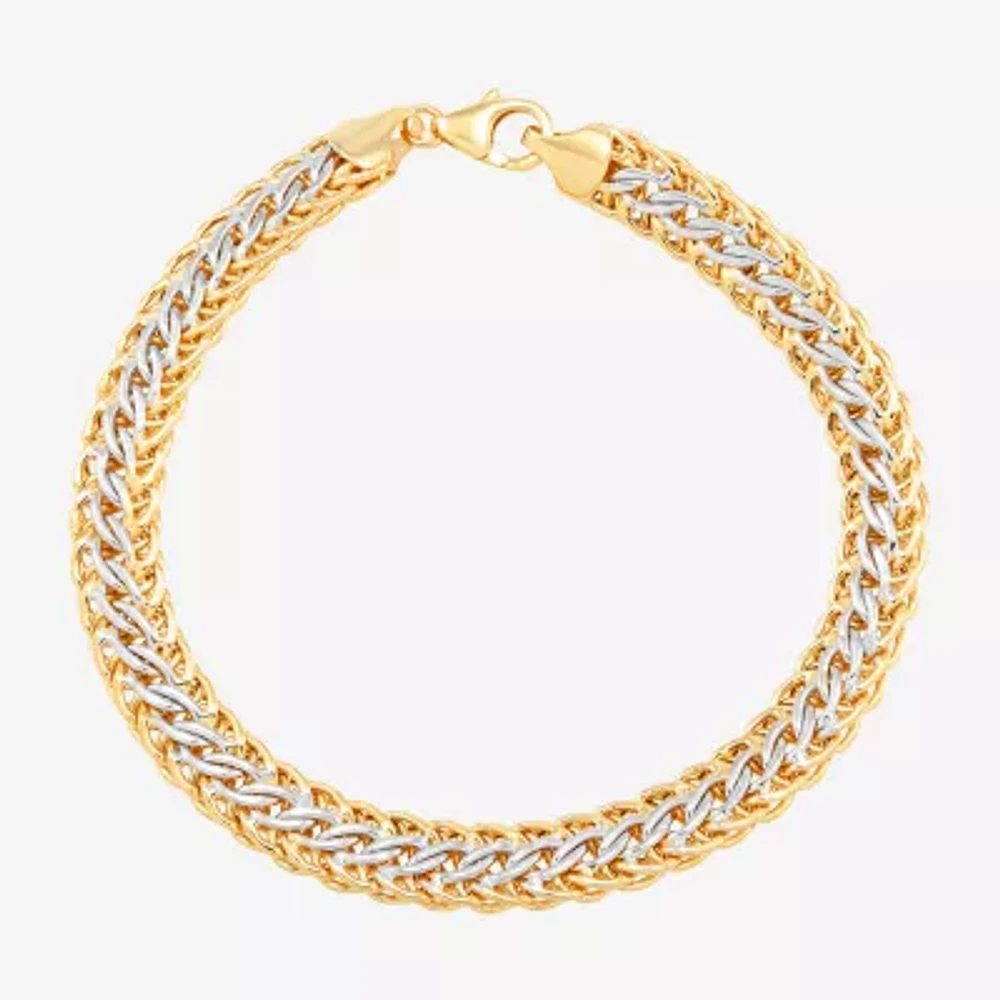 14K Gold 7.5 Inch Hollow Link Link Bracelet