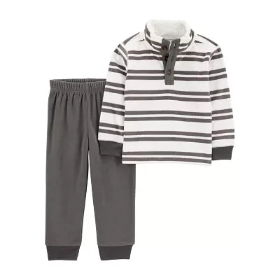 Carter's Toddler Boys 2-pc. Fleece Pant Set