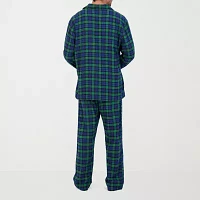 Hanes Big and Tall Mans Mens Flannel Pajama Set