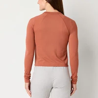 Xersion EverRestore Womens Long Sleeve Mock Neck Top