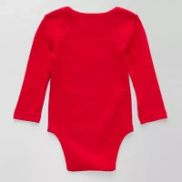 Okie Dokie Baby Boys Crew Neck Long Sleeve Bodysuit