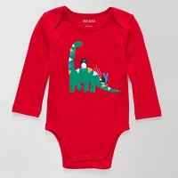 Okie Dokie Baby Boys Long Sleeve Bodysuit