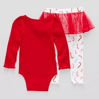 Okie Dokie Baby Girls 2-pc. Pant Set