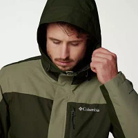 Columbia Mens Waterproof Hooded Reflective Heavyweight Parka