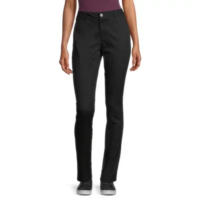 Dickies-Juniors Everyday Skinny Pant Womens Mid Rise Skinny Pull-On Pant