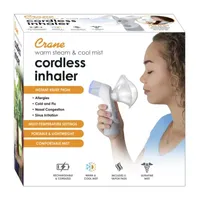 Crane Cordless Rechargeable Warm and Cool Mist Inhaler