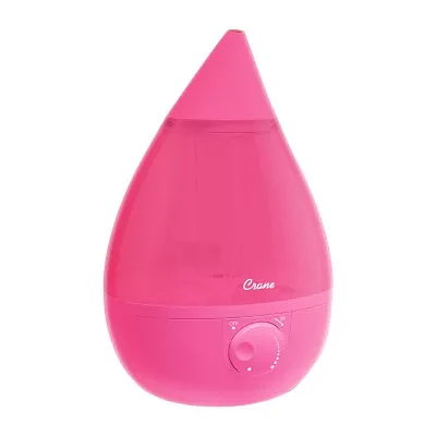 Crane Drop 1 Gallon Ultrasonic Cool Mist Humidifier