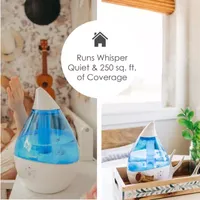 Crane Droplet 0.5 Gallon Ultrasonic Cool Mist Humidifier