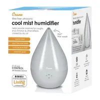 Crane Droplet 0.5 Gallon Ultrasonic Cool Mist Humidifier - Gray