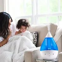 Crane 4-In-1 Top Fill 1 Gallon Cool Mist Humidifier with Sound Machine