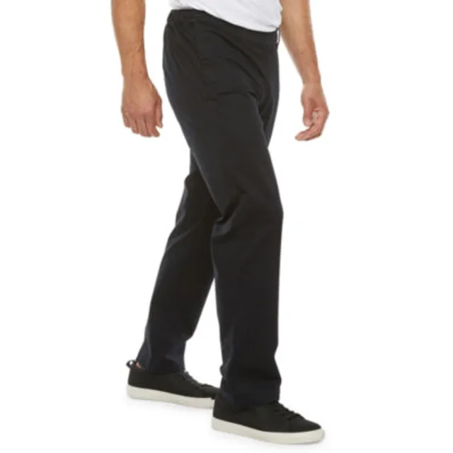 St. John's Bay Mens Big and Tall TempFlex Straight Fit Flat Front Pant