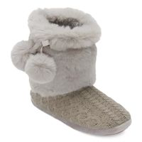 Cuddl Duds Womens Bootie Slippers