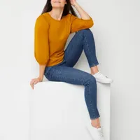 a.n.a Womens Mid Rise Skinny Fit Jean