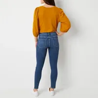 a.n.a Womens Mid Rise Skinny Fit Jean