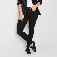 a.n.a Womens Mid Rise Skinny Fit Jean