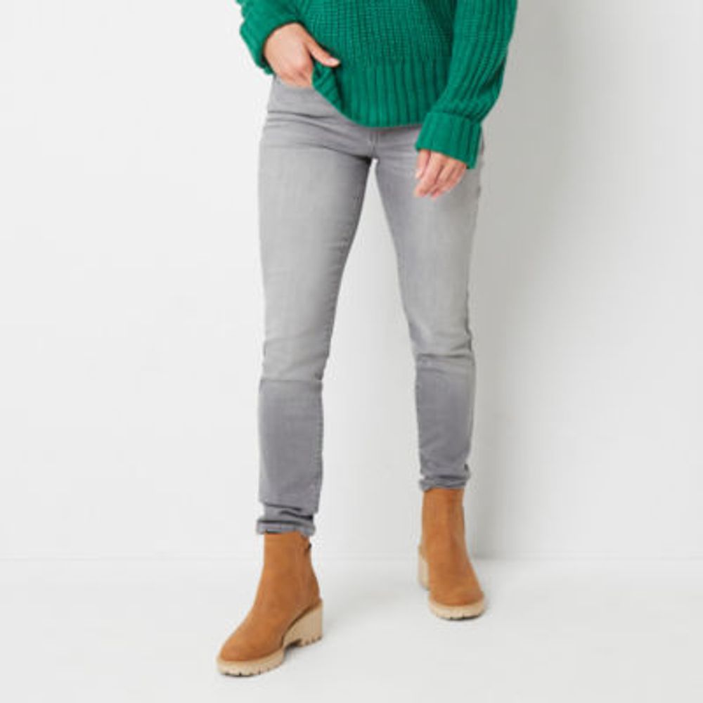 a.n.a Womens Mid Rise Skinny Fit Jean