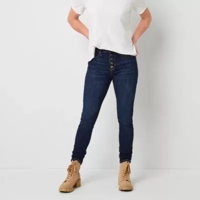 a.n.a Womens High Rise Skinny Fit Jean