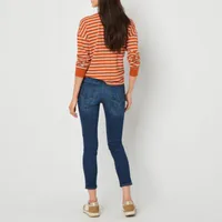 a.n.a. Womens High Rise Skinny Ankle Jean
