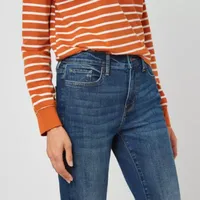 a.n.a. Womens High Rise Skinny Ankle Jean