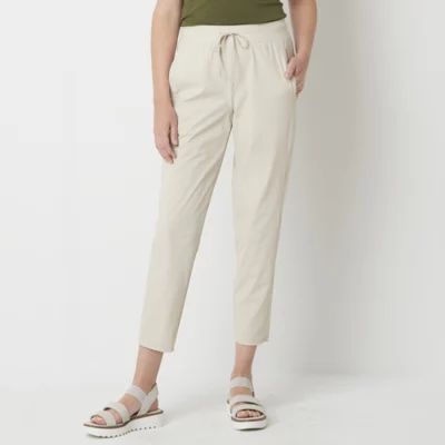 Stylus Womens Mid Rise Ankle Pull-On Pants