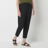 Stylus Womens Mid Rise Ankle Pull-On Pants