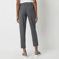 Stylus Womens Mid Rise Ankle Pull-On Pant