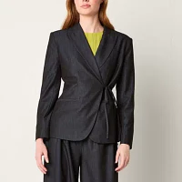 Worthington Womens Regular Fit Blazer-Tall