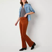 a.n.a Womens High Rise Flare Corduroy Pant - Tall