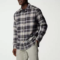 Columbia Cornell Woods Mens Stretch Fabric Long Sleeve Button-Down Shirt