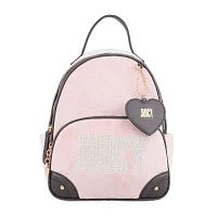 Juicy By Juicy Couture Glitzed Out Womens Adjustable Straps Backpack