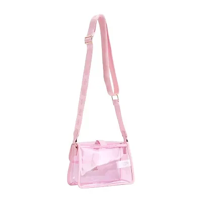 Juicy By Couture Clear Flap Crossbody Bag