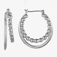 Liz Claiborne Double Hoop Earrings