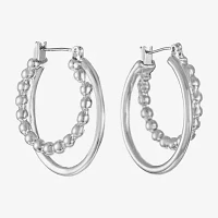 Liz Claiborne Double Hoop Earrings