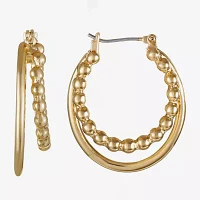 Liz Claiborne Double Hoop Earrings