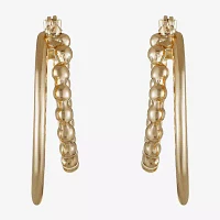 Liz Claiborne Double Hoop Earrings