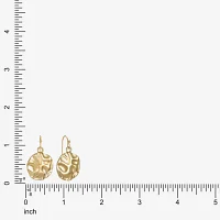 Liz Claiborne Hammered Drop Earrings