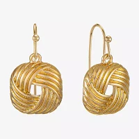 Liz Claiborne Woven Drop Earrings