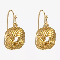 Liz Claiborne Woven Drop Earrings