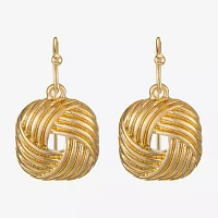 Liz Claiborne Woven Drop Earrings