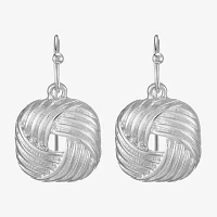 Liz Claiborne Woven Drop Earrings