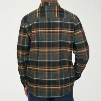 American Outdoorsman Mens Long Sleeve Button-Down Shirt