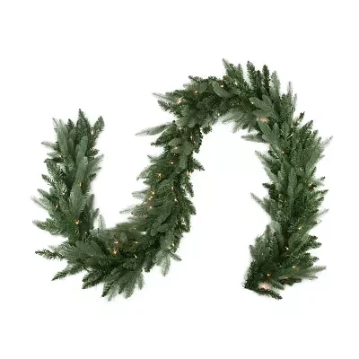 9' x 12'' Pre-Lit Washington Frasier Fir Artificial Christmas Garland - Clear Lights