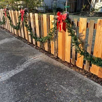 100' x 8'' Green Commercial Length Canadian Pine Artificial Christmas Garland  Unlit