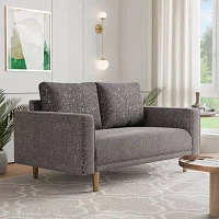 Megan Track-Arm Upholstered Loveseat