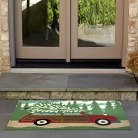 Liora Manne Frontporch Woody Wonderland Hand Tufted Rectangular Rugs & Floor Coverings Indoor Outdoor Animal Accent