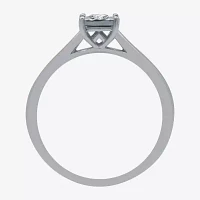 I Said Yes (H-I / I1) Womens 1/4 CT. T.W. Lab Grown White Diamond Sterling Silver Solitaire Bridal Set